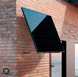 Wall mounted panel bracket